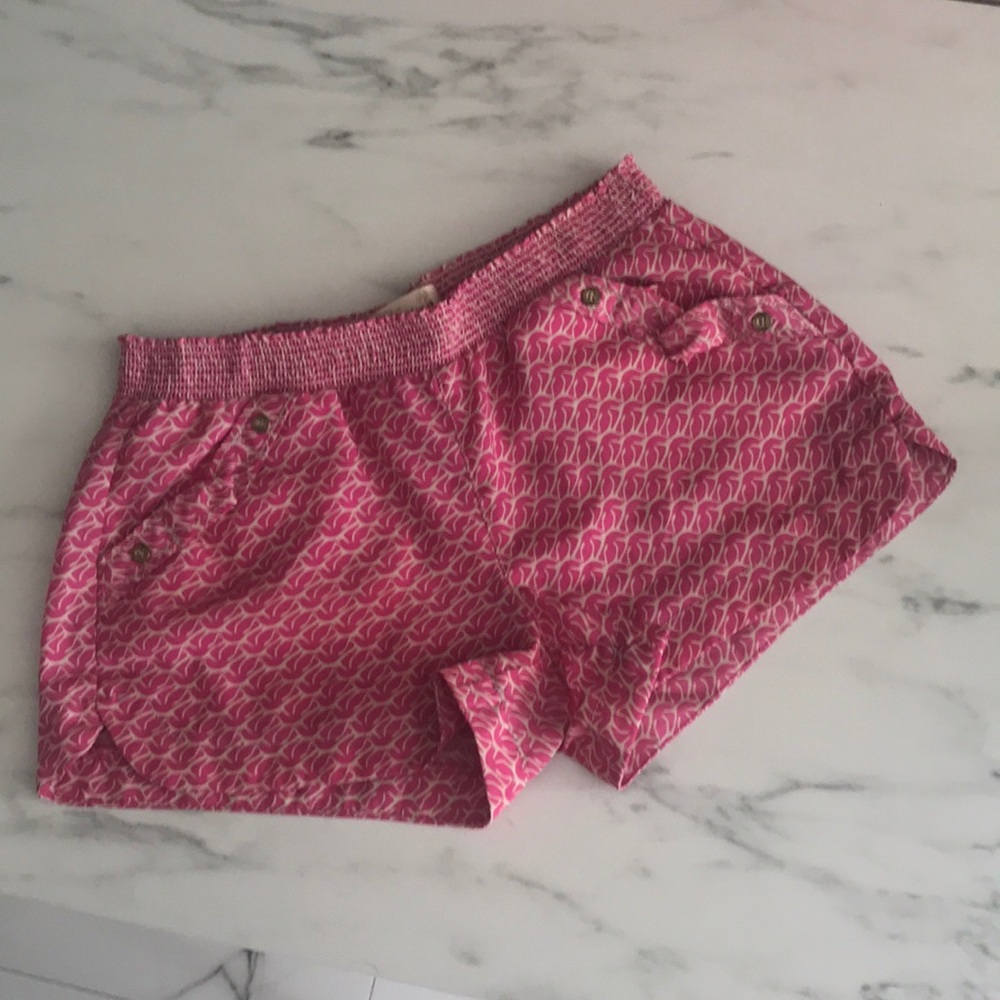 COPY - 🌸Pink and cream shorts by Rewind